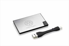 Batería externa Volkswagen Batería de 1500 mAh y salida de 5V/600mA