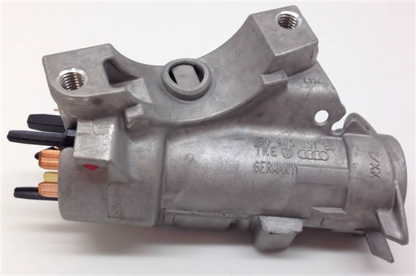 Cerradura volante de direccion con interruptor de encendido de arranque SIN CILINDRO DE CIERRE. 4B0905851B