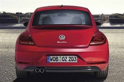 Rótulo en relieve para Volkswagen  Beetle original