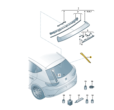 5F3854816041 SPOILER TRASERO DCHO LEON 5F