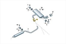 Abrazadera escape 1K0253141R