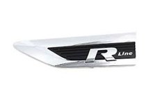 Adhesivo aletas R-line Tiguan 2017 MK2. Anagrama lado izquierdo