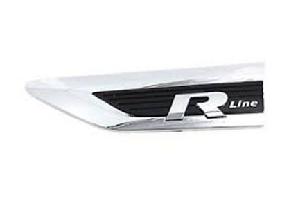 Adhesivo aletas R-line Tiguan 2017 MK2. Anagrama lado izquierdo 5NA853688ADPJ
