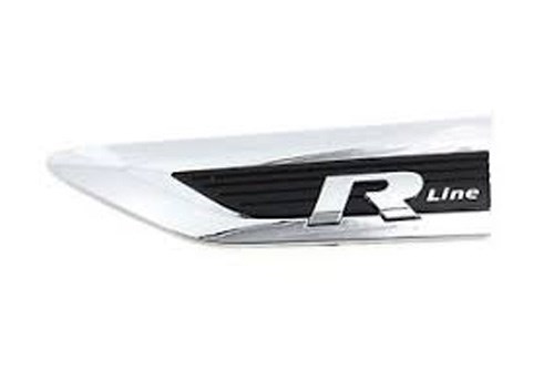 Adhesivo aletas R-line Tiguan 2017 MK2. Anagrama lado izquierdo
