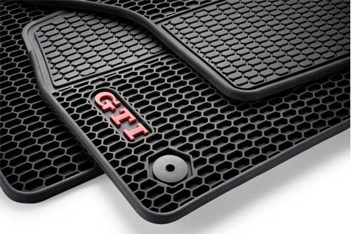 Alfombrillas de goma GTI para Nuevo Golf (1)