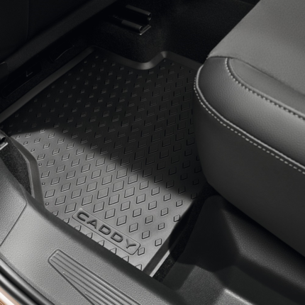 Alfombrillas traseras de goma original Volkswagen Caddy 2K706151282V