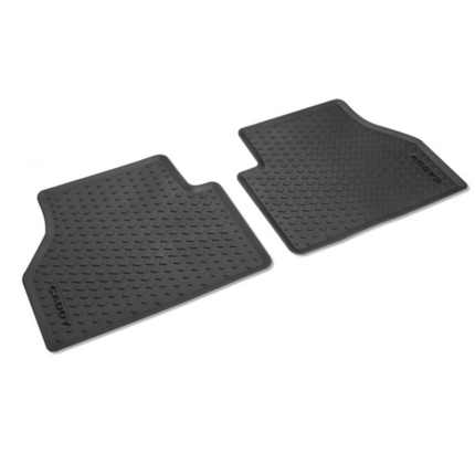 Alfombrillas traseras de goma original Volkswagen Caddy 2K706151282V