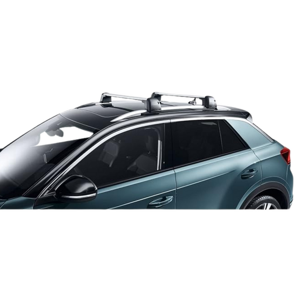 Barras portaequipajes con ranura en T original Volkswagen T-Roc 2018-2022 2GA071151