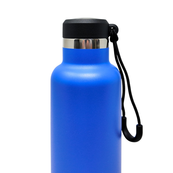Botella Volkswagen R | azul 600 ml, acero inoxidable, doble pared (3B4069601287) (4)