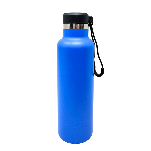 Botella Volkswagen R | azul 600 ml, acero inoxidable, doble pared (3B4069601287)