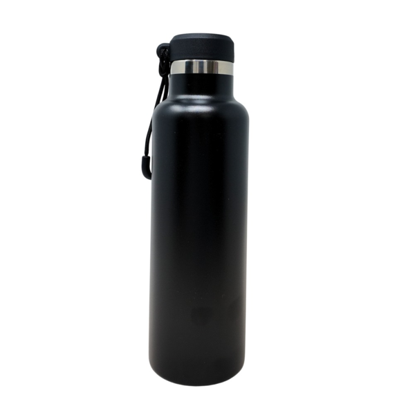 Botella Volkswagen R | negra 600 ml, acero inoxidable, doble pared (3B4069601041) (6)