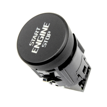 Botón start-stop original Seat Toledo negro satinado/blanco  6JA905217AWHS. Comprueba compatibilidad con bastidor