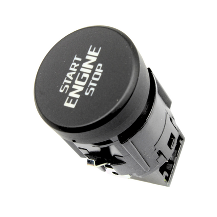 Botón start-stop original Seat Toledo negro satinado/blanco  6JA905217AWHS. Comprueba compatibilidad con bastidor