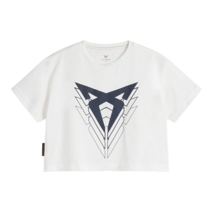 Camiseta Big logo de Cupra, mujer, manga corta