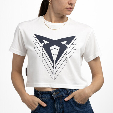 Camiseta Big logo de Cupra, mujer, manga corta