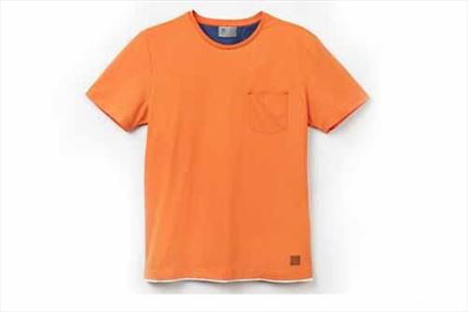 Camiseta de caballero color naranja original de SEAT