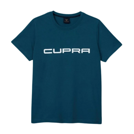 Camiseta letras cupra azul petrol 6H1084200D