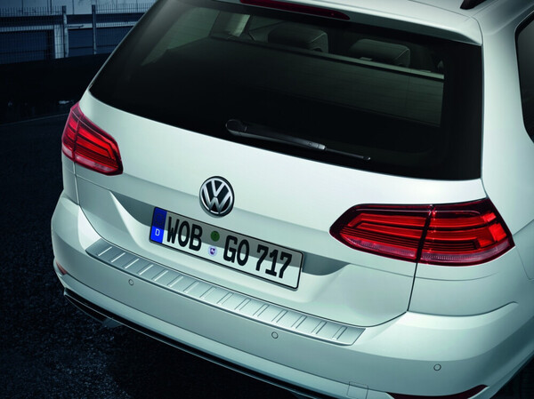 Cantonera para borde de carga Golf 7 (desde 2018) Efecto acero inoxidable cepillado