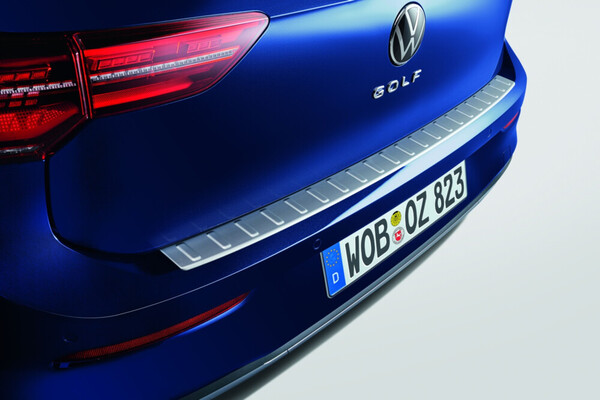 Cantonera para borde de carga Golf 8 Efecto acero inoxidable cepillado