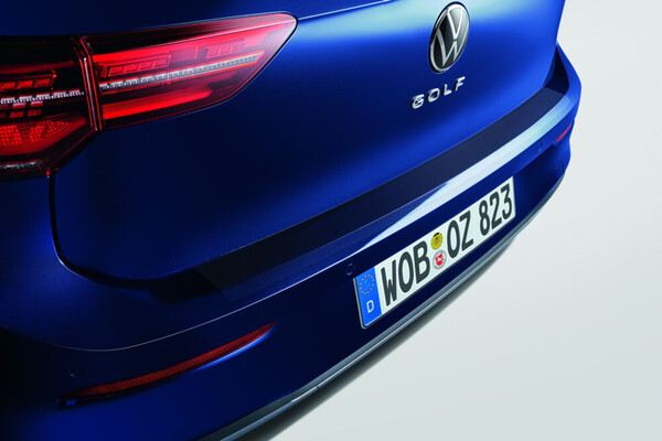 Cantonera para borde de carga Golf 8 Plástico transparente autoadhesivo