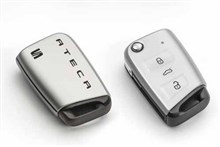 Carcasa decorativo llave Seat Ateca diseño Crossover Silver