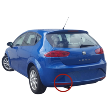 Catadióptrico izquierdo original Seat león 2006-2013 - Reflector de luz izquierdo original seat 1P0945105D