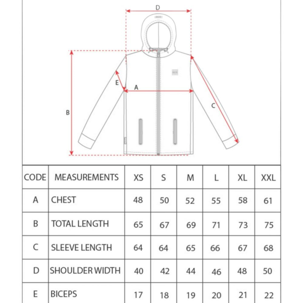 Chaqueta con capucha Cupra Hombre (5)