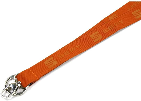 Colgante naranja para llave "Cup Racer Lanyard" Seat