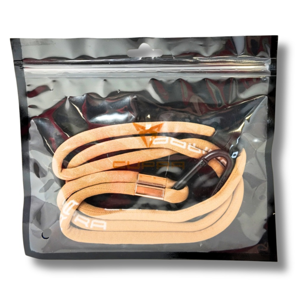 Cordón llavero CUPRA Tobacco marrón mosquetón (6H2087610AOBQ) (1)