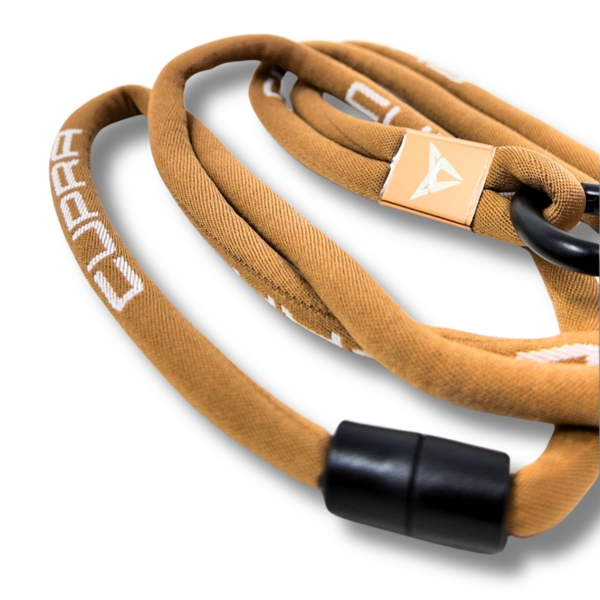 Cordón llavero CUPRA Tobacco marrón mosquetón (6H2087610AOBQ) (4)