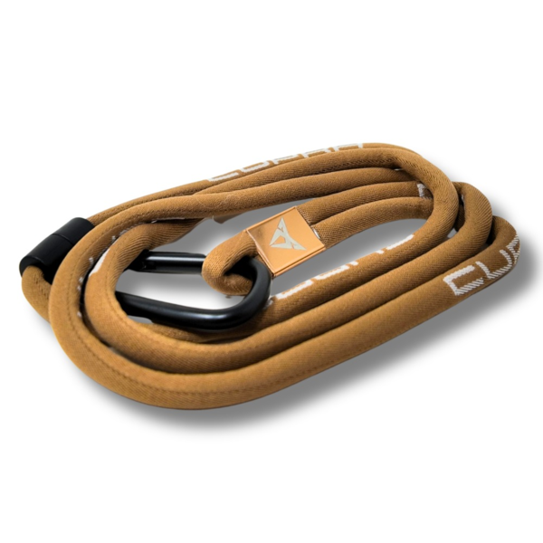 Cordón llavero CUPRA Tobacco marrón mosquetón (6H2087610AOBQ) (5)