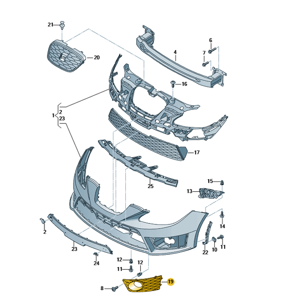 CUBIERTA IZQUIERDA P. VEHICULOS CON FAROS ANTINIEBLA