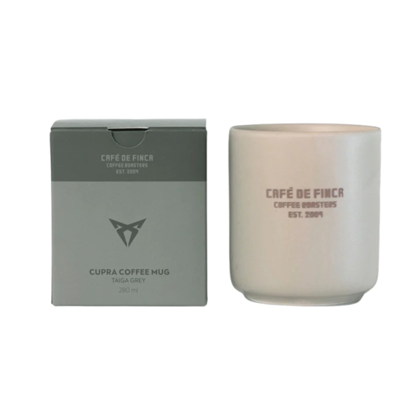 CUPRA Taza Café Finca Taiga Grey 280 ml (1)