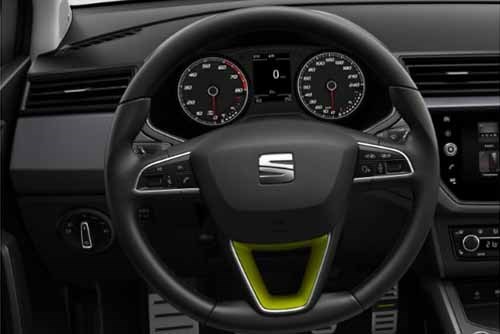 Decorativo volante piel Fitness SEAT Arona