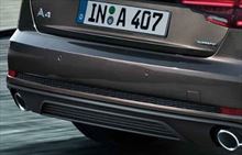 Difusor trasero Para vehículos con tubo de escape simple izquierdo derecho, negro mate