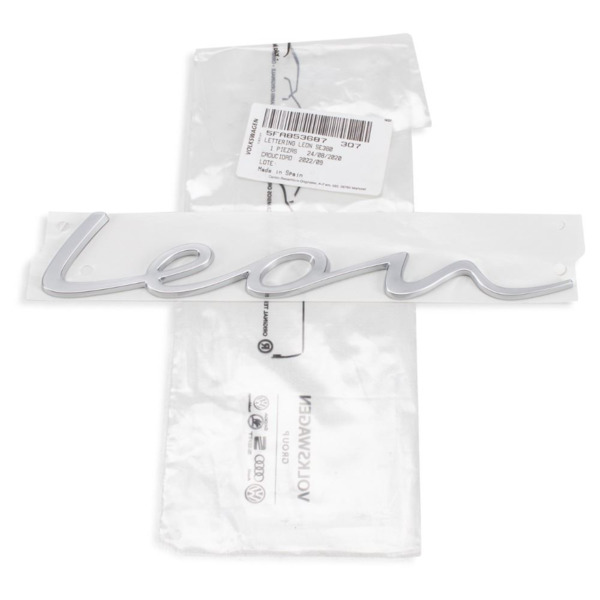EMBLEMA LETRAS LEON ORIGINAL SEAT LEON IV (KL) 5FA8536873Q7 (1)