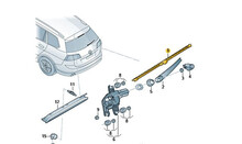 ESCOBILLA TRASERA GOLF