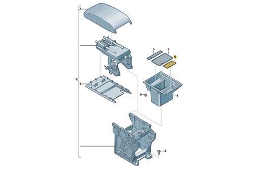 Esterilla de goma negro satinado