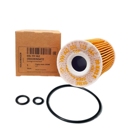Filtro de Aceite Sintético para Coches Diésel - Original grupo VAG -  Para Volkswagen, Seat, Skoda, Audi 03L115562