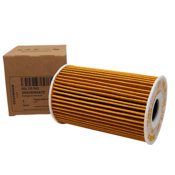 Filtro de Aceite Sintético para Coches Diésel - Original grupo VAG -  Para Volkswagen, Seat, Skoda, Audi 1.6 TDI y 2.0 TDI (1)