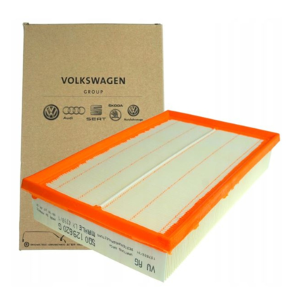 Filtro de aire original Volkswagen para motores 1.5 TFSI, 1.0 MPI