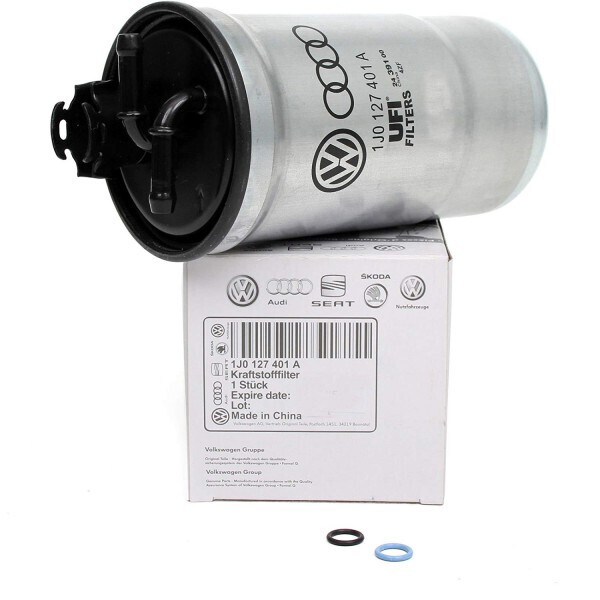 Filtro de combustible diésel para Golf 4, Audi A3, A4, A6, Seat Toledo original Grupo VAG 1J0127401A