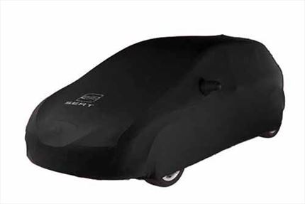 Funda cubrecoche negra SEAT