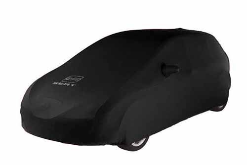 Funda cubrecoche negra SEAT