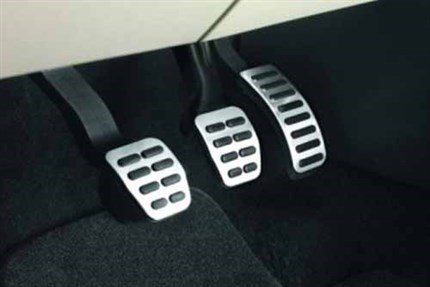 Funda para pedales en acero inoxidable Polo, Beetle, Golf original