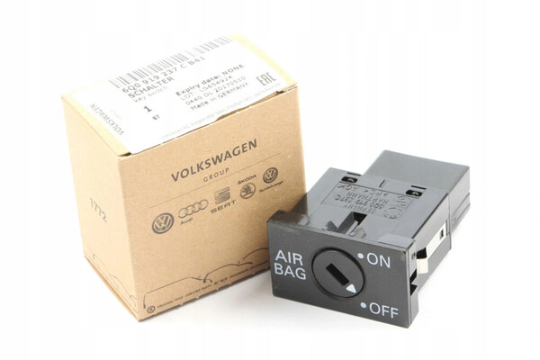 Interruptor desactivación Airbag ORIGINAL VW Polo Touran 9N ibiza t5 SEAT SKODA