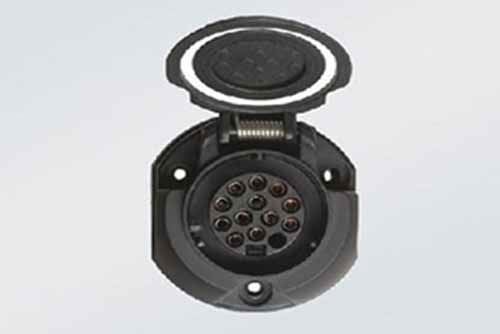 Juego de montaje eléctrico para dispositivo de remolque 13 polos Volkswagen MATERIAL