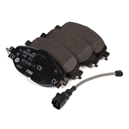 Juego de pastillas de freno delanteras originales Volkswagen Golf, Tiguan y T-Roc, 5Q0698151AH