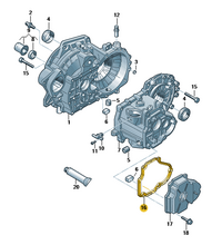Junta tapa de caja de cambios.