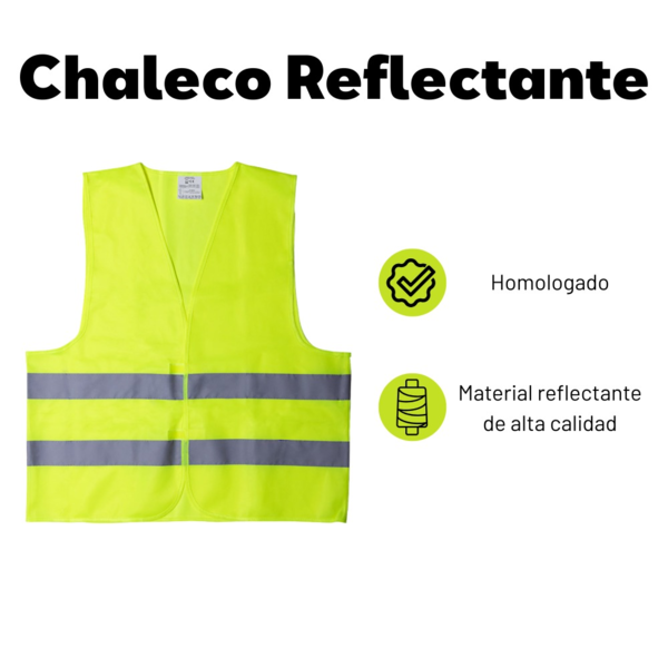 Kit Emergencia Seat con V16 con Geolocalización Homologada DGT + Chaleco Reflectante (3)